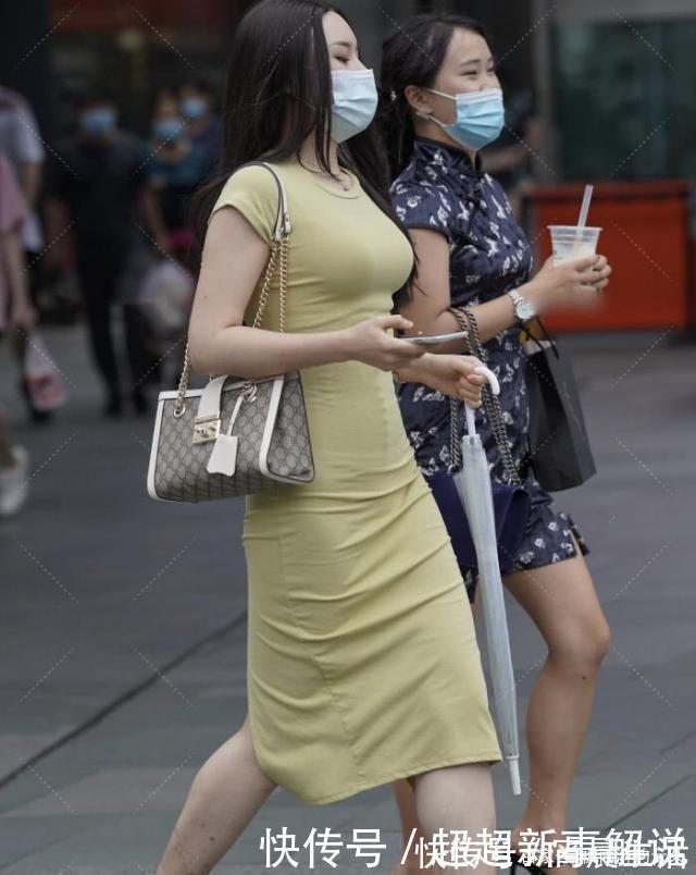 格子|一袭色彩饱满的连衣裙,纯净而明媚,衣柜常备款