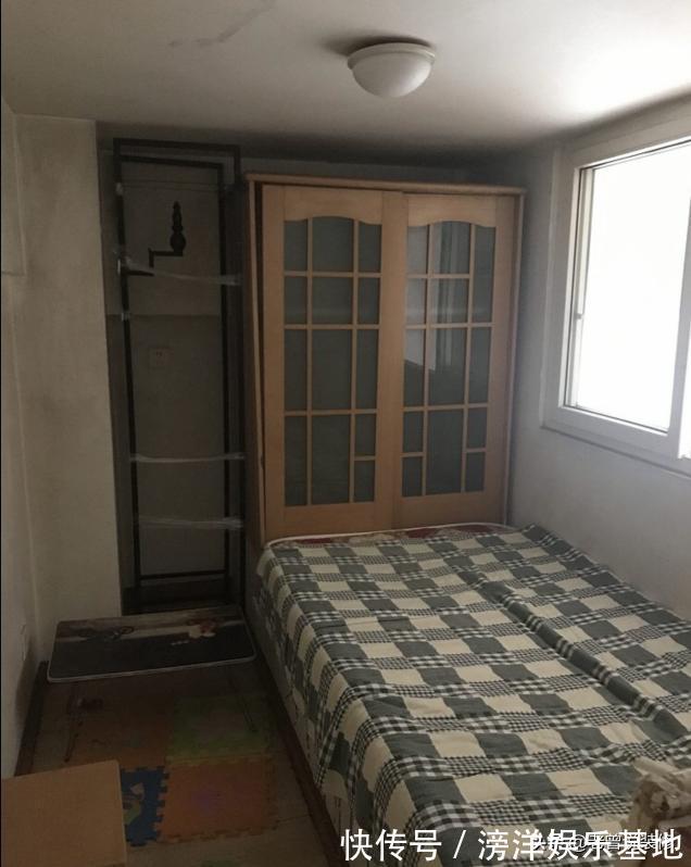 主卧|这是我见过空间利用到最极致的家，34㎡当两室一厅用，还带衣帽间