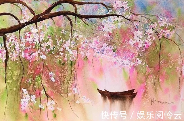 屏保$充满仙气的水彩画,每一张都可以用来做屏保!