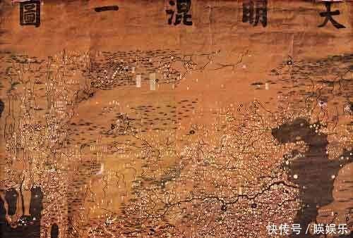 中国长城@这张世界地图非常古老,距今629年,由中国人制作完成!