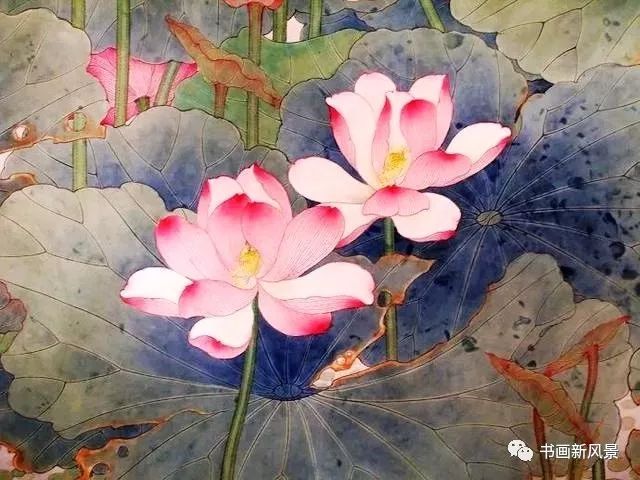 花鸟|刘伯农的花鸟山水，清淡隽秀