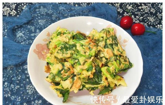 菠菜|1把菠菜,2个鸡蛋,简单烹饪,上桌口感香浓,太好吃了