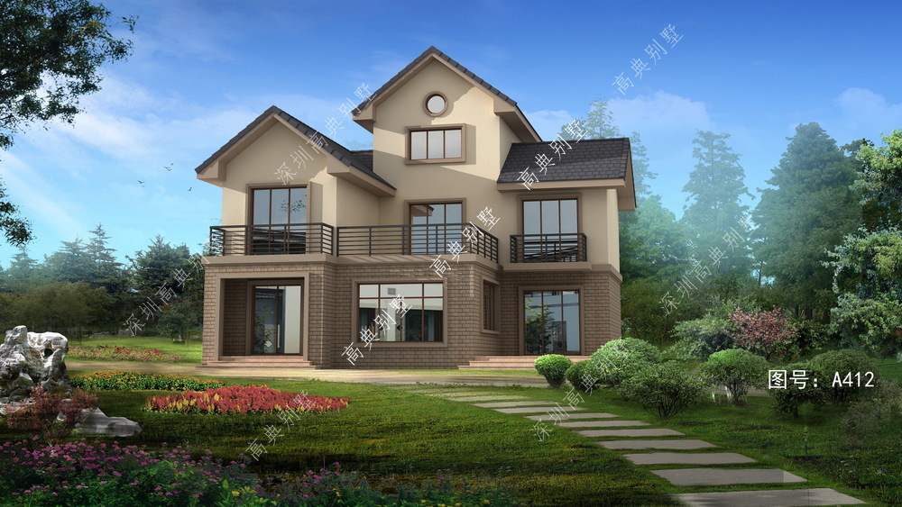 实用|受欢迎的农村别墅,一家人住在里面真是绝顶开心,美观实用又经济