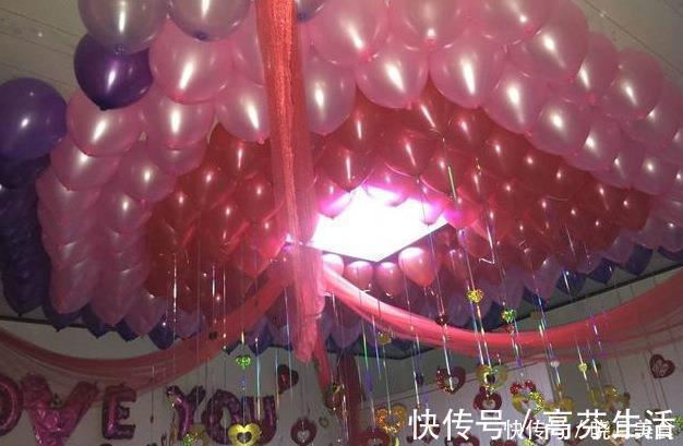 婚房|老妈给婚房做了个“气球吊顶”，照片发到业主群，大家都炸了锅！