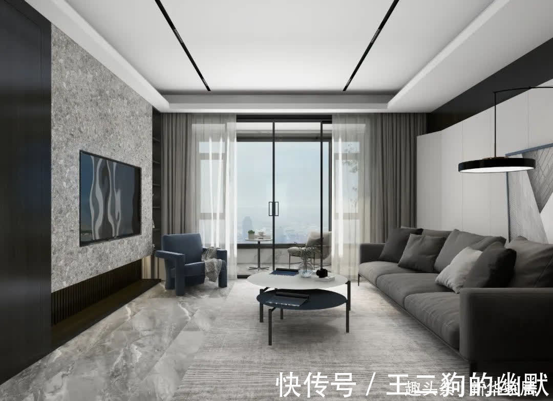 户型|这样的高颜值“黑白灰”设计，大小户型都适合！