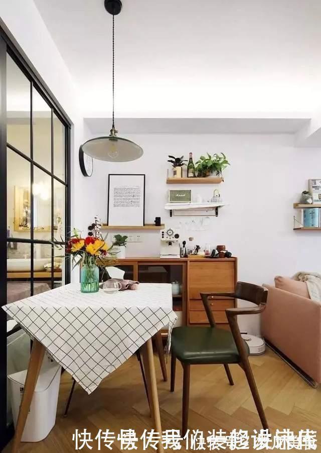 卫生间|46㎡小公寓:玻璃隔断通透明亮,衣帽间很迷你,干湿分类真实用!