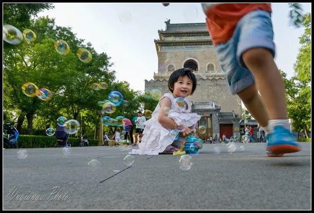 津门|津门网吴强：《光影四九城》之十九钟鼓楼下