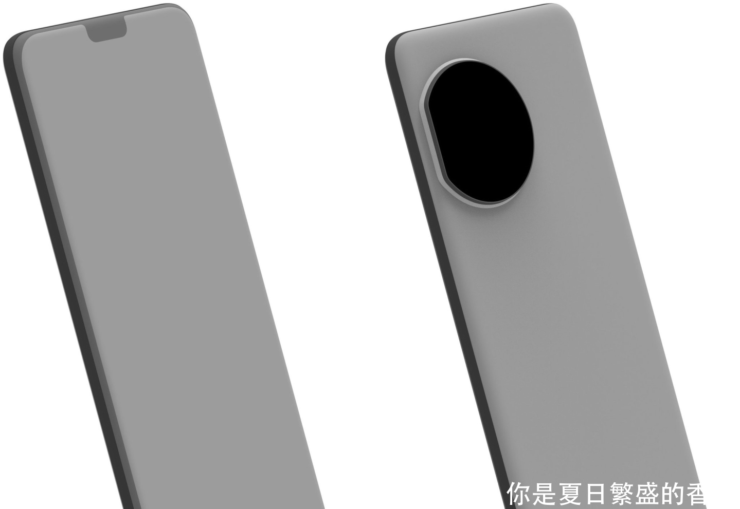 制作|外媒制作华为P50 Pro概念类渲染图，四曲面屏加液体相机