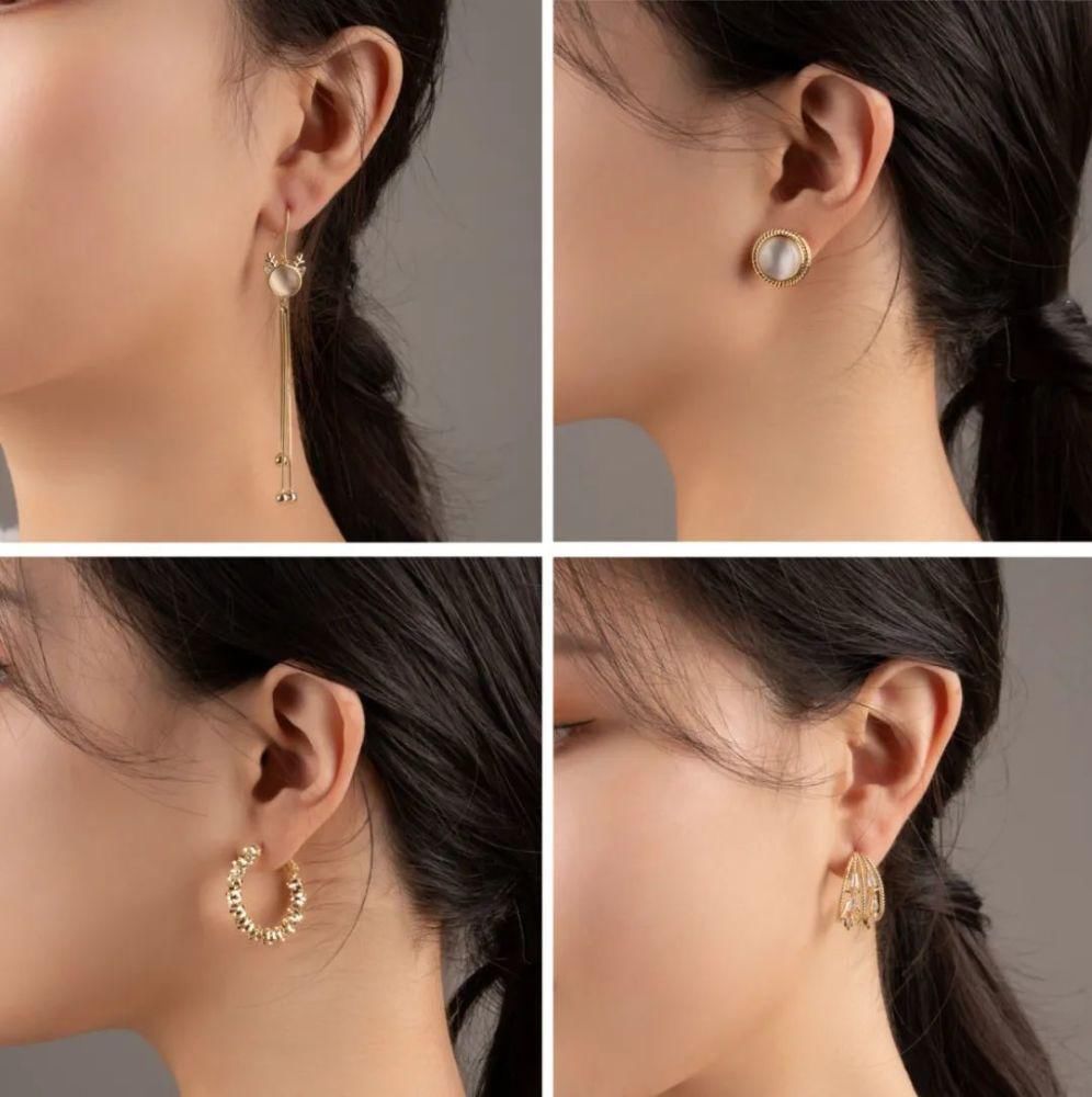 耳环|戴对耳环=整容?!刘雯、Angelababy显脸小的秘密都在这儿了