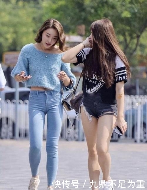 好身材|高腰紧身牛仔裤的搭配,更能凸显您的好身材