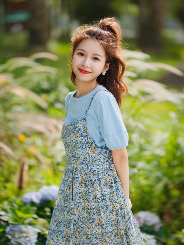 印花裙|最温柔可爱,最轻松简约的气质穿搭,照着穿就很洋气