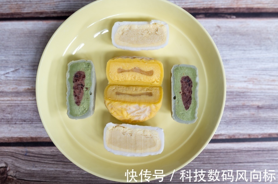 冰皮|香气浓郁,冰淇淋般的质感,榴芒一刻冰皮月饼体验