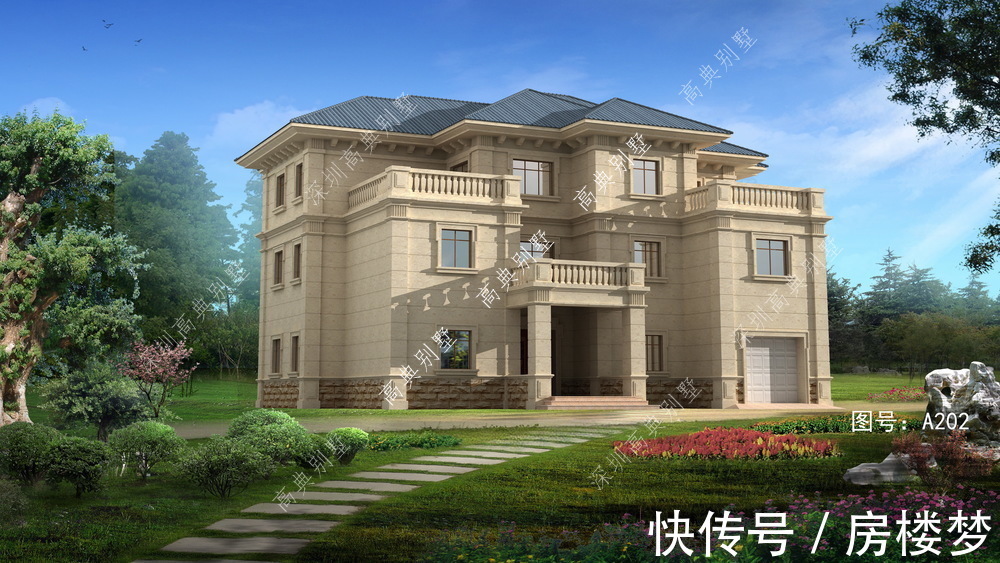 房子|这款欧式别墅户型,居住舒适,让您拥有一套属于自己的房子。