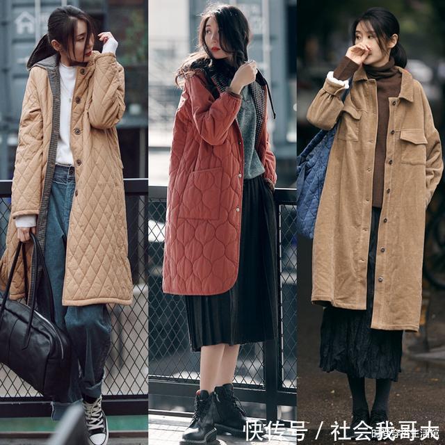 风衣|风衣不吃香了!今年流行这种“加绒外套”,配裤子裙子都好看