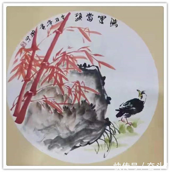 黄迪@画家黄迪——韵点丹青形在心,豪情妙笔意写彩