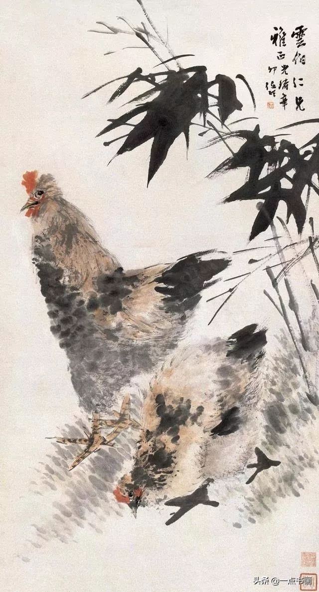 嘉树堂！清代海派 朱熊 花鸟作品欣赏