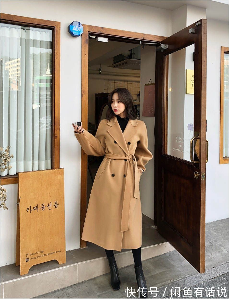 裤装 女人再懒,也别拿打底裤配大衣了,试试这3条“裤子”,很高级