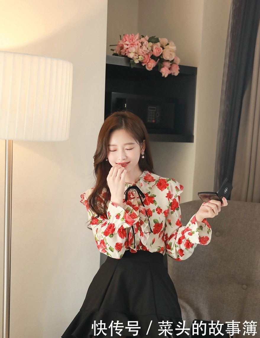 清新甜美的雪纺衫搭配,普通人也可以变成气质优雅的女神!