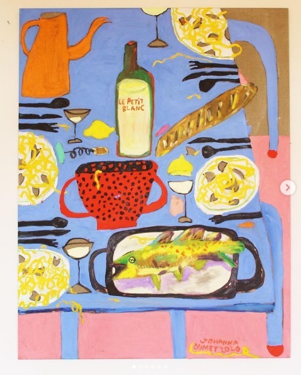 巨人国!她画油画,他做雕塑,这对艺术情侣直接建了一个“巨人国”