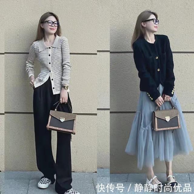 示范 秋季简约look示范：不复杂的穿搭更显气质，简简单单才是最美