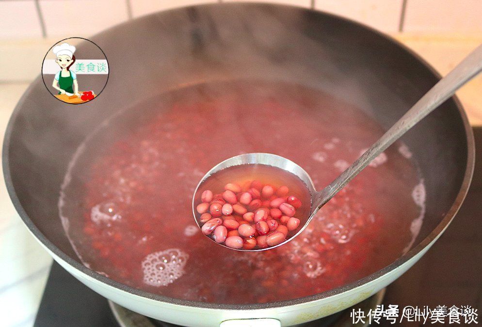  红豆|天冷了，最馋红豆此做法，一次性煮好放冰箱，随吃随拿，特省事