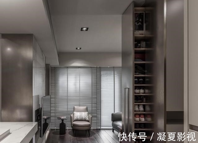 鞋柜|我真没想到,玄关柜侧边再装双排抽拉柜,双面储物,能多放80双鞋