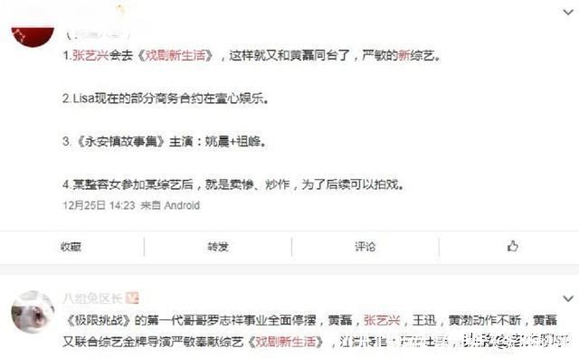 修睿|黄磊新综艺邀请严敏执导,嘉宾阵容没流量,飞行嘉宾可能有张艺兴