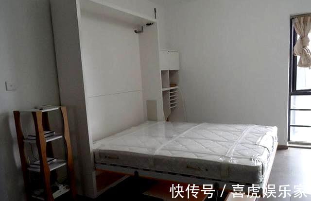 席梦思|小户型卧室放大床拥挤,设计“墙上床”吧,感觉卧室大一倍