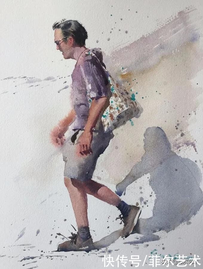 尤德斯|水彩也可以画得超准确！真心佩服！必须点赞