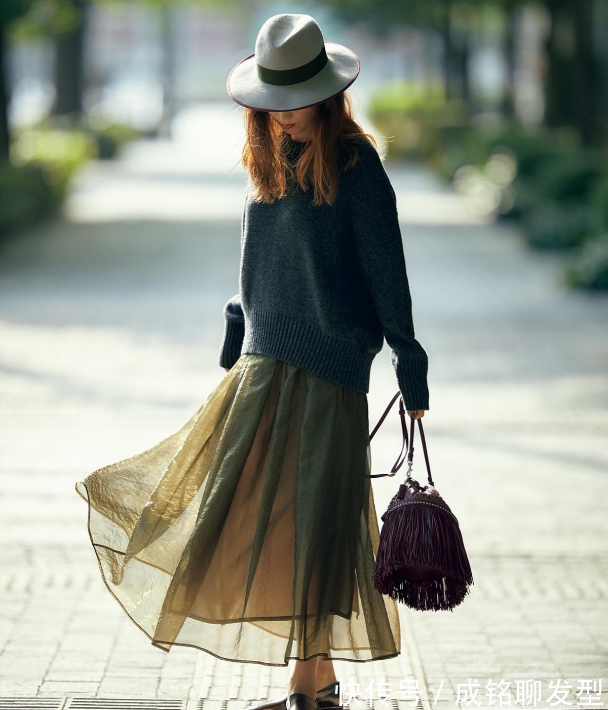 打底裤 适合中年女人的日系秋季穿搭,不装嫩不老气,时髦减龄又有女人味