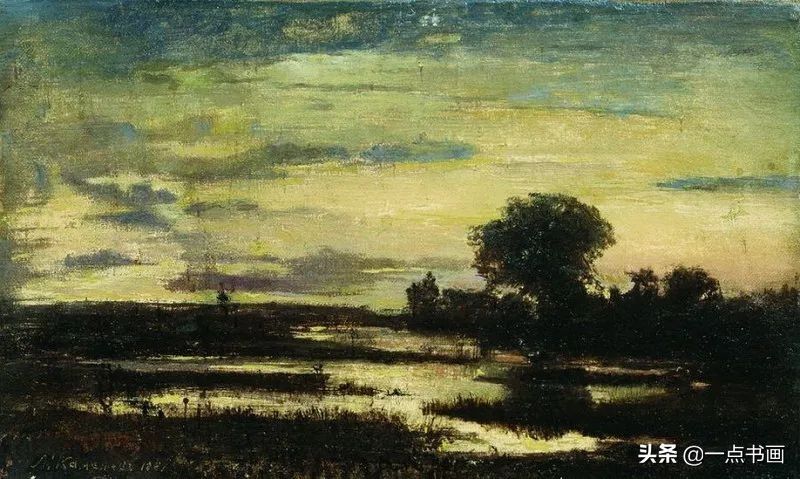 列夫·！光色优美的俄罗斯风景油画，如此迷人美丽