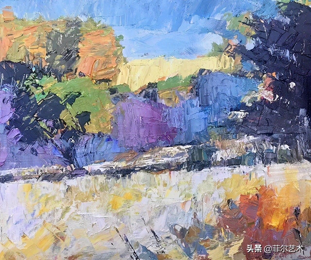 科利|光色十足，如梦如幻~美国画家尼古拉斯·科利风景油画作品欣赏