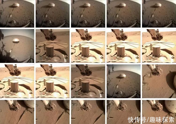 電力不足！火星洞察號緊急進入休眠狀態，6張自拍照讓人擔憂