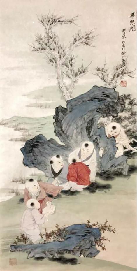 作品|国家一级美术师倪磊——作品峰峦叠嶂巍峨挺立