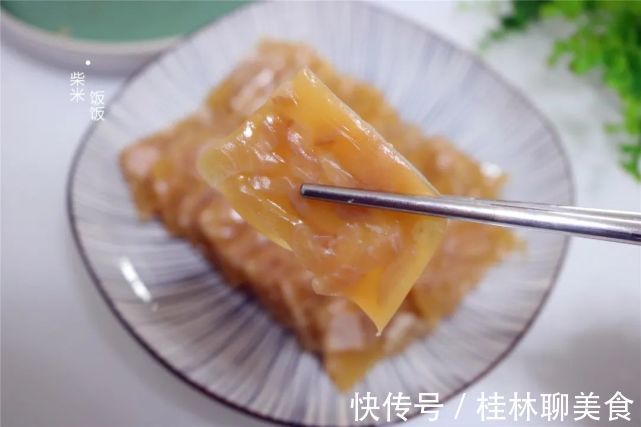 猪皮|年夜饭必备菜品,提前做好放冰箱,切一切就上桌,特别省心