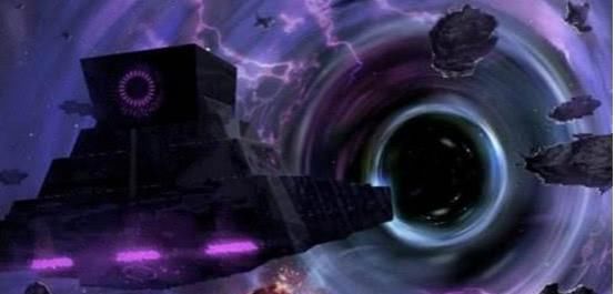 黑洞模拟机展示了生物进入黑洞的后果