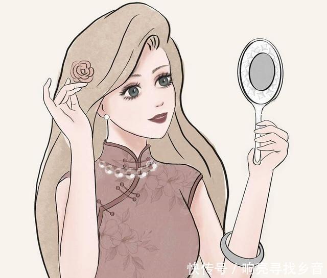 迪士尼|迪士尼公主穿越,变身民国文青少女,金发碧眼将旗袍的美表现极致!