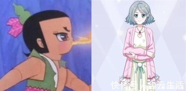 小妹|葫芦娃七兄弟变身“美少女”,三娃变邻家小妹,七娃变不良少女