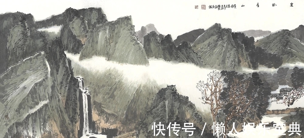 水墨|壮美!封曙光水墨山水画