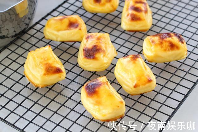 牛奶块|牛奶居然还能烤着吃,外焦里嫩、奶香浓郁,做法简单只需三步即可