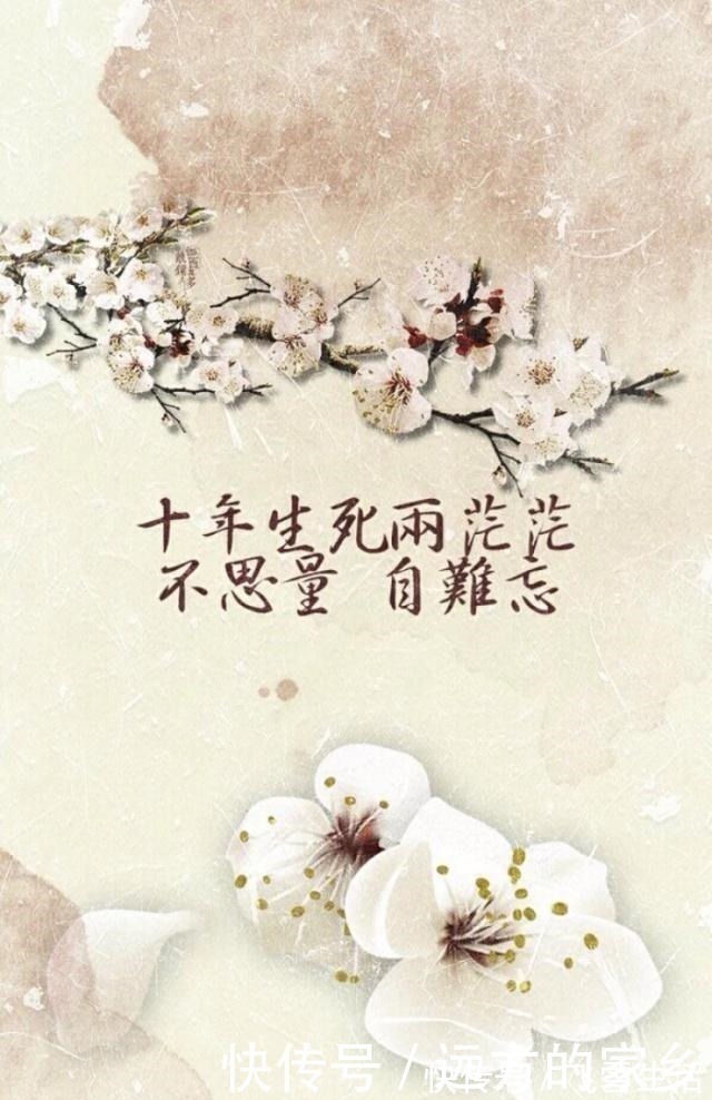 江城子$苏轼最悲情的一首宋词,写满人生最深沉的遗憾