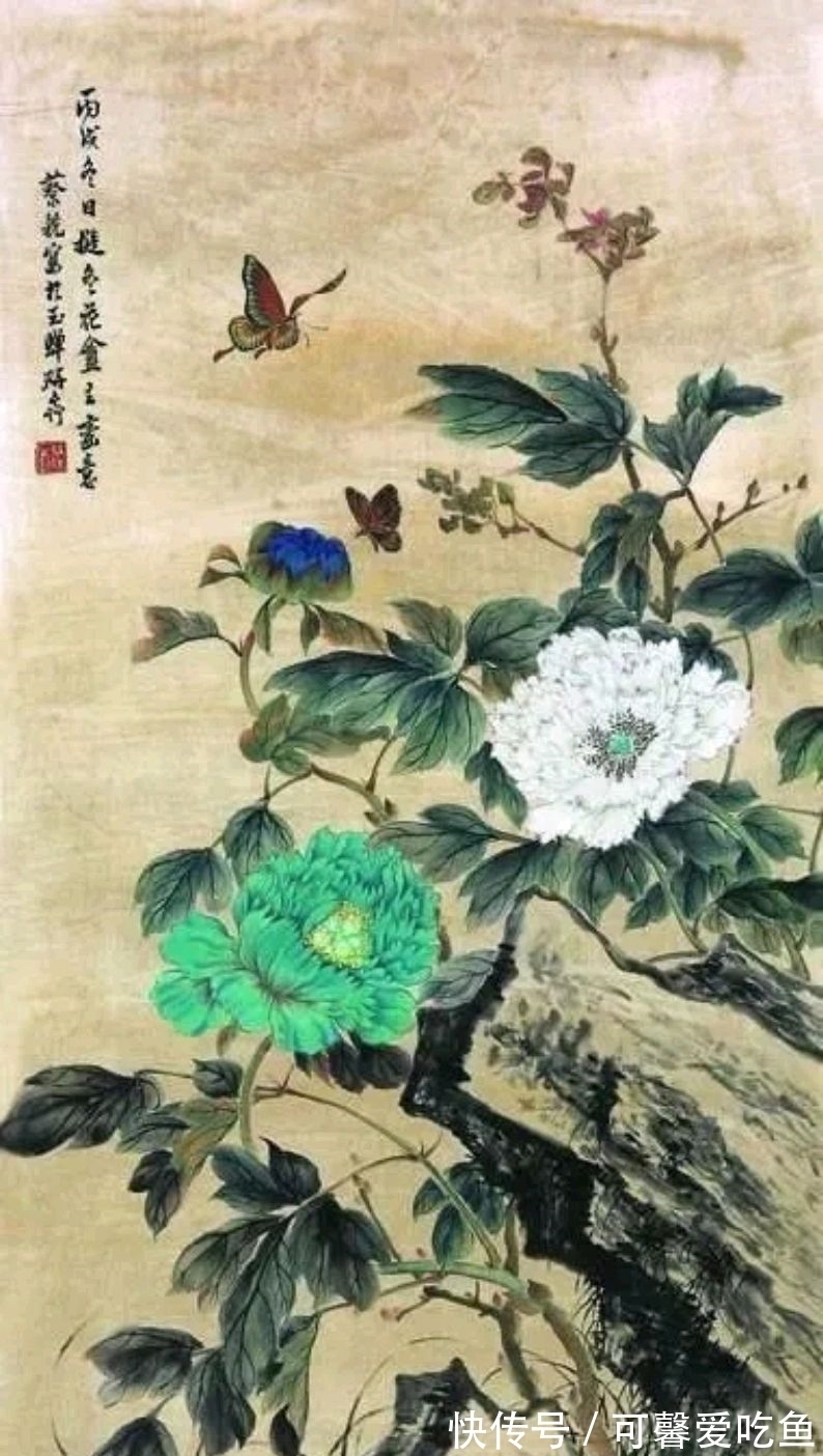 蔡震渊!一位不大“出名”的现代国画家|蔡震渊花鸟画