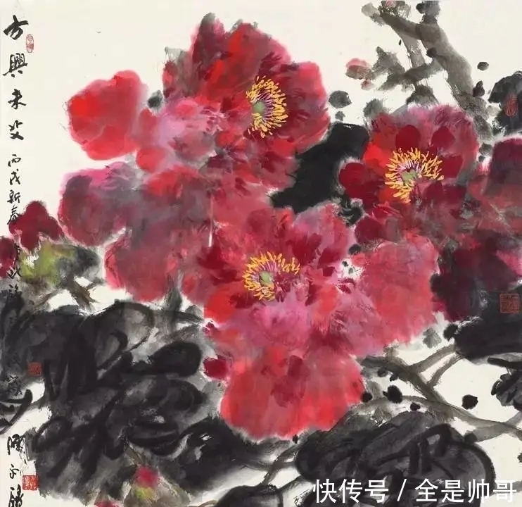 花鸟画|锵锵正气！陈永锵花鸟画