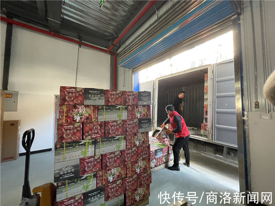 经贸局|商洛“京东云仓”30吨苹果滞销，市县部门变身“销售员”带货