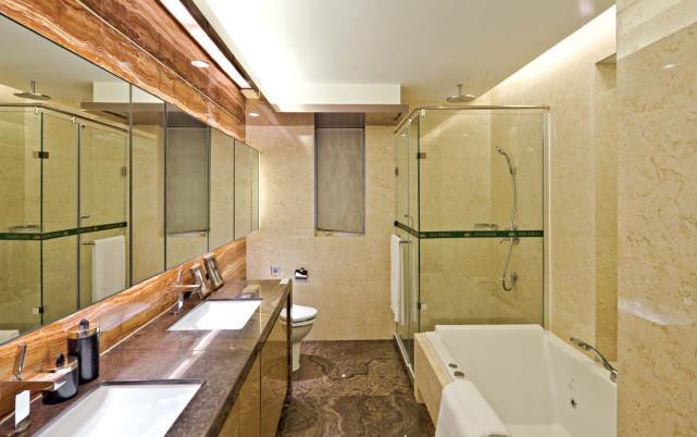 古典|84平新古典二居室看不到亮丽的家具,更像美式的复古味道