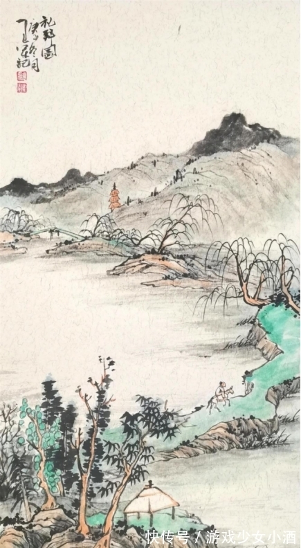 作品|古风新韵 意境深远——画家张卫军山水作品赏析