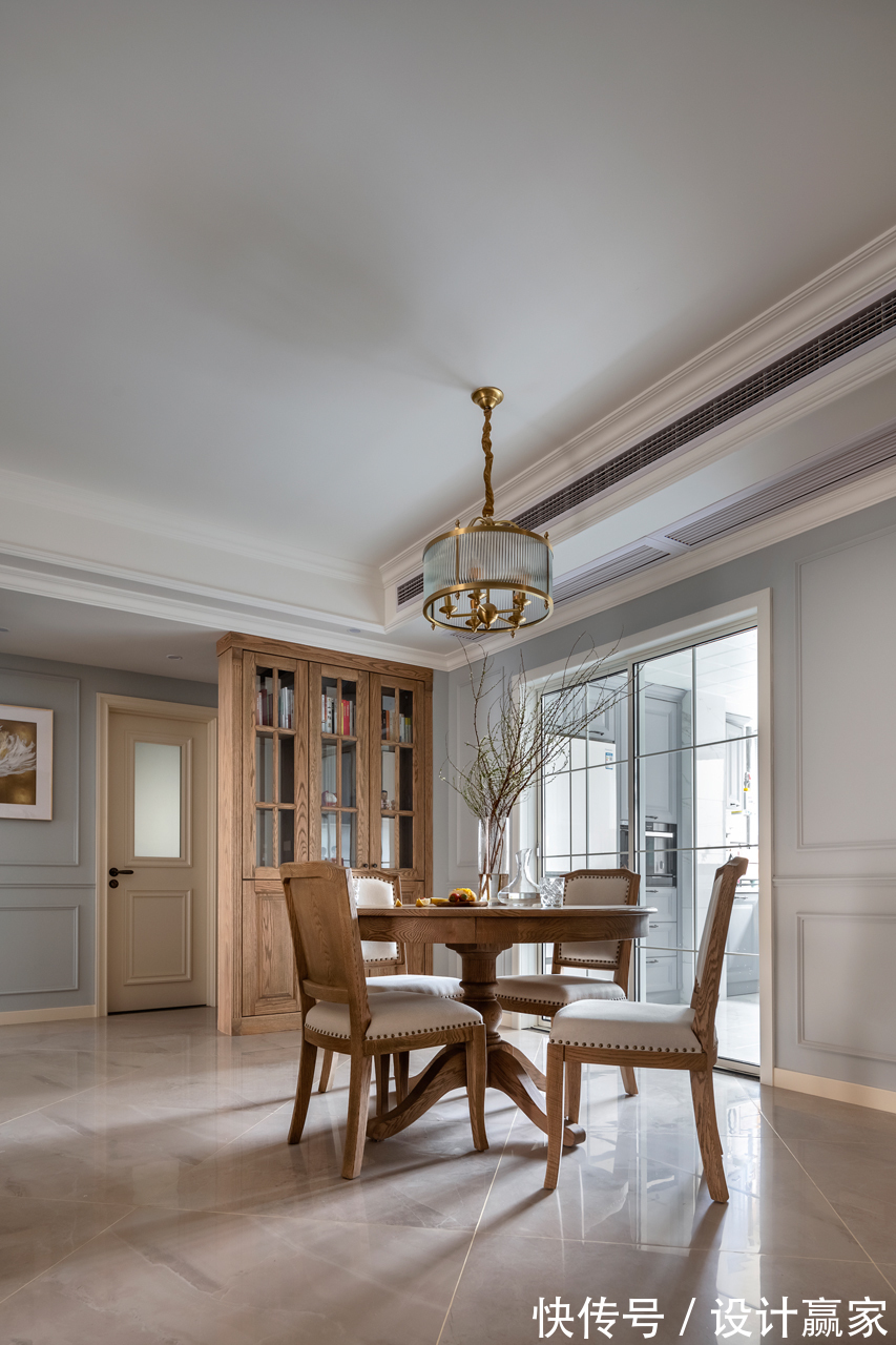 卫生间|120㎡原木自然风，经典美式贯穿其中，精致优雅大气