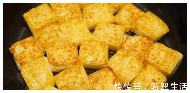 煎豆腐|煎豆腐前加上这味“食材”，豆腐不粘锅不易破，外焦里嫩
