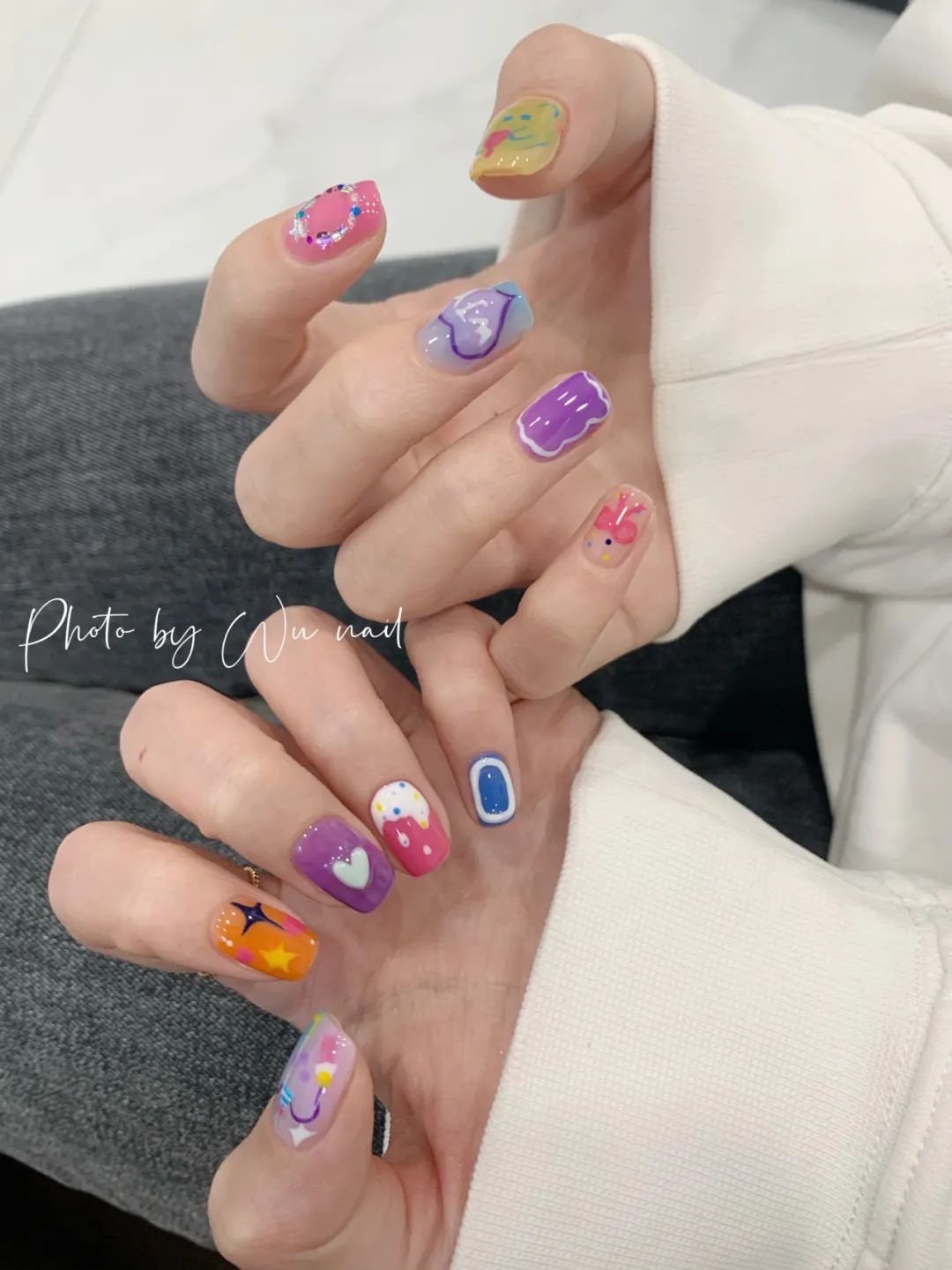 muun|100款Ins爆火的出游美甲,照着做刷爆朋友圈