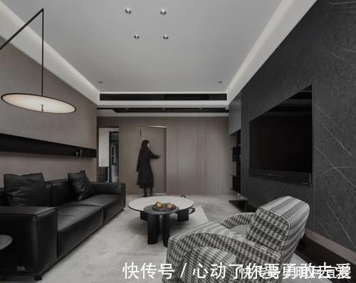 客餐厅|看了她家,才知道什么是品味,全屋色调统一,满满的高级感